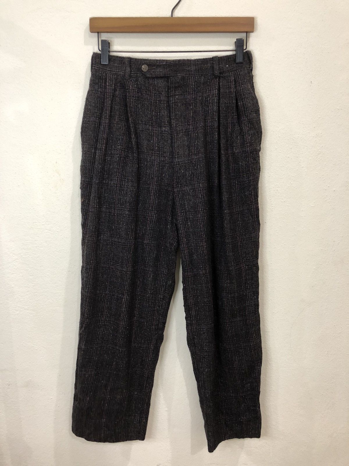 Vintage Vintage Culwell&Son Plaid Tartan Baggy Pant Size US 28 / EU 44 - 2 Thumbnail