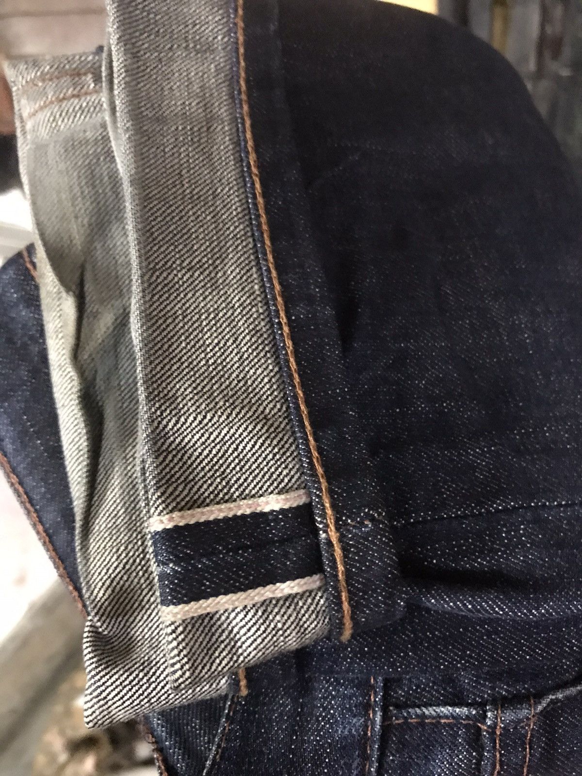 Naked & Famous Naked & Famous Deep Indigo Selvedge Size US 33 - 7 Thumbnail