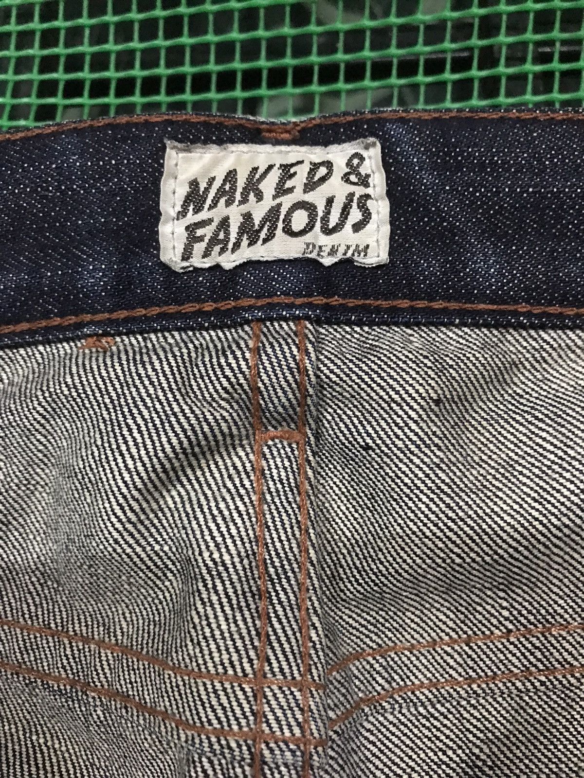 Naked & Famous Naked & Famous Deep Indigo Selvedge Size US 33 - 9 Thumbnail