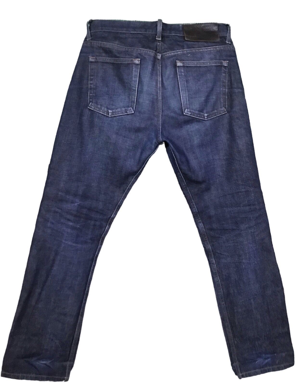 Naked & Famous Naked & Famous Deep Indigo Selvedge Size US 33 - 2 Thumbnail