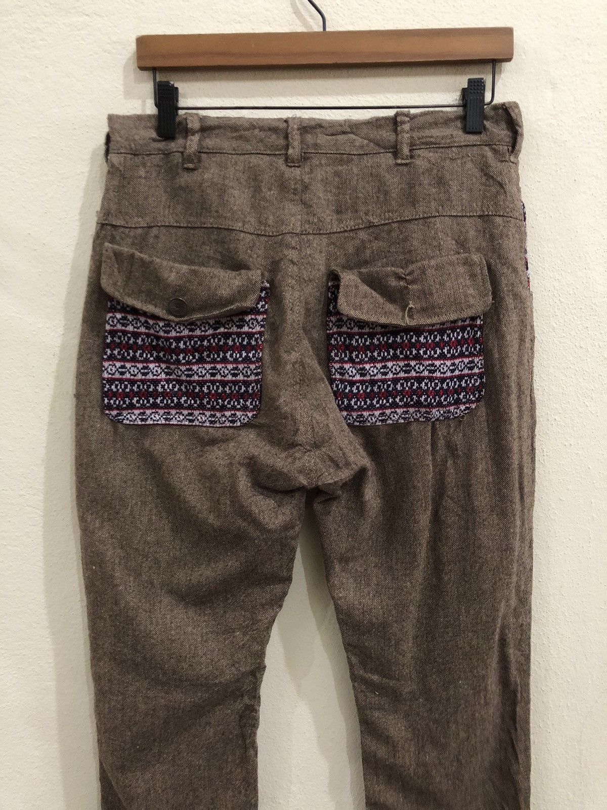Japanese Brand Japanese Brand Apply Wool Pant Size US 30 / EU 46 - 6 Thumbnail