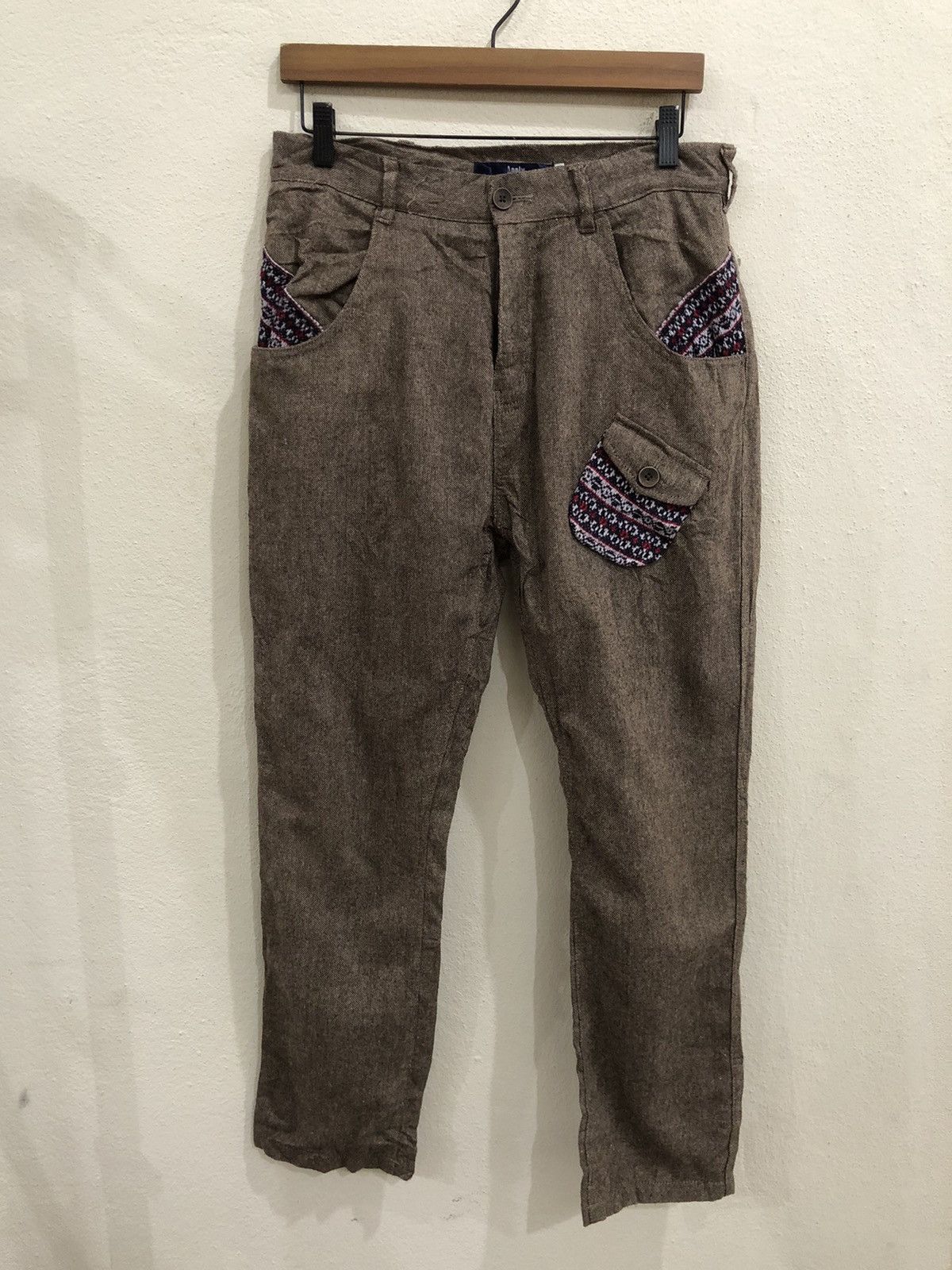Japanese Brand Japanese Brand Apply Wool Pant Size US 30 / EU 46 - 2 Thumbnail