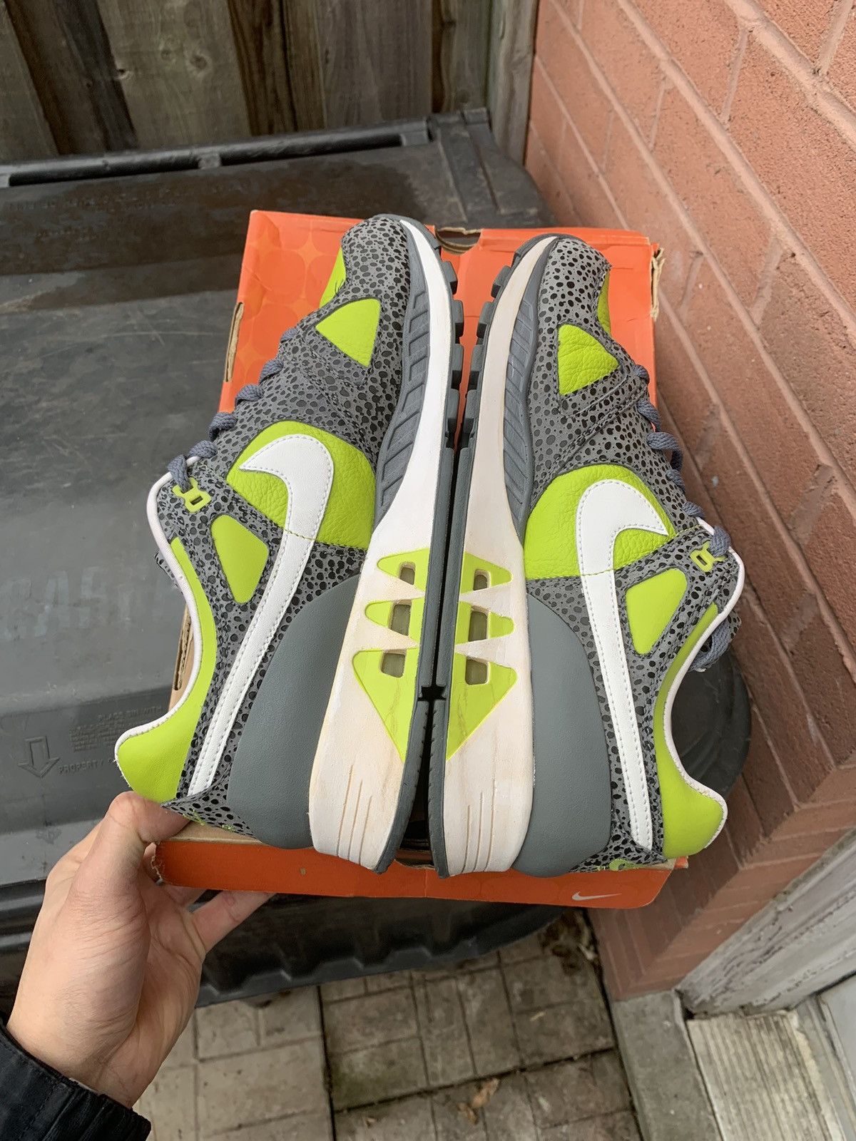 Nike × Vintage Air Stab Bright Cactus | White-Flint Grey Size US 9 / EU 42 - 5 Thumbnail