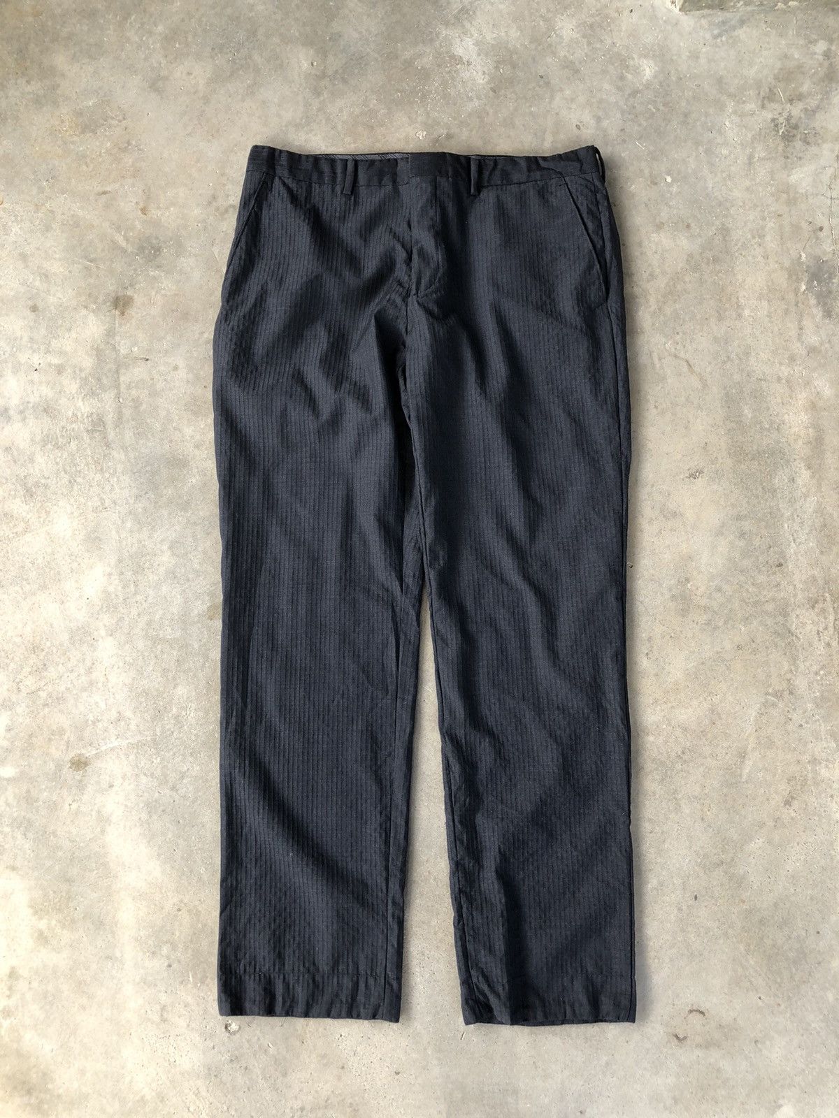 Calvin Klein × Vintage Vintage Calvin Klein Baggy Casual Pant Size US 35 - 2 Thumbnail