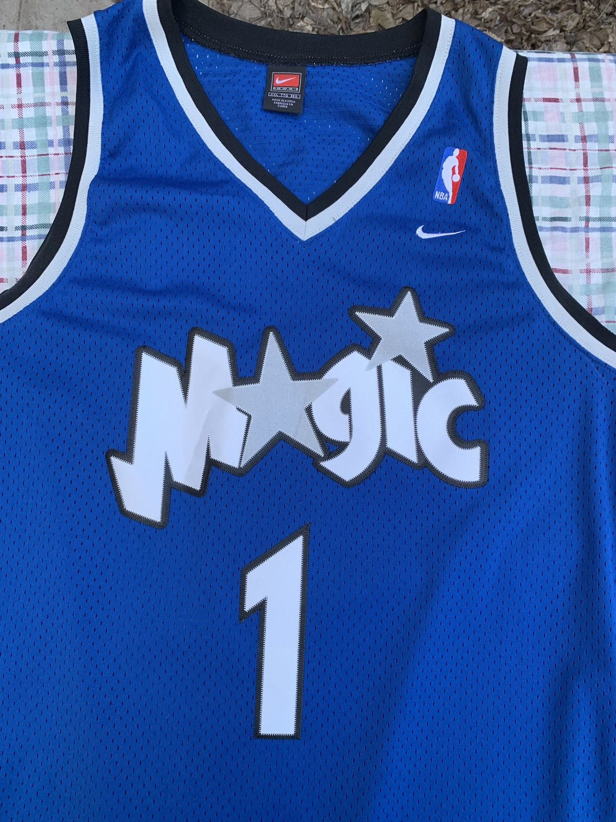 NBA × Nike × Vintage Vintage Nike NBA Orlando Magic Tracy Mcgrady Jersey Size US XXL / EU 58 / 5 - 3 Thumbnail