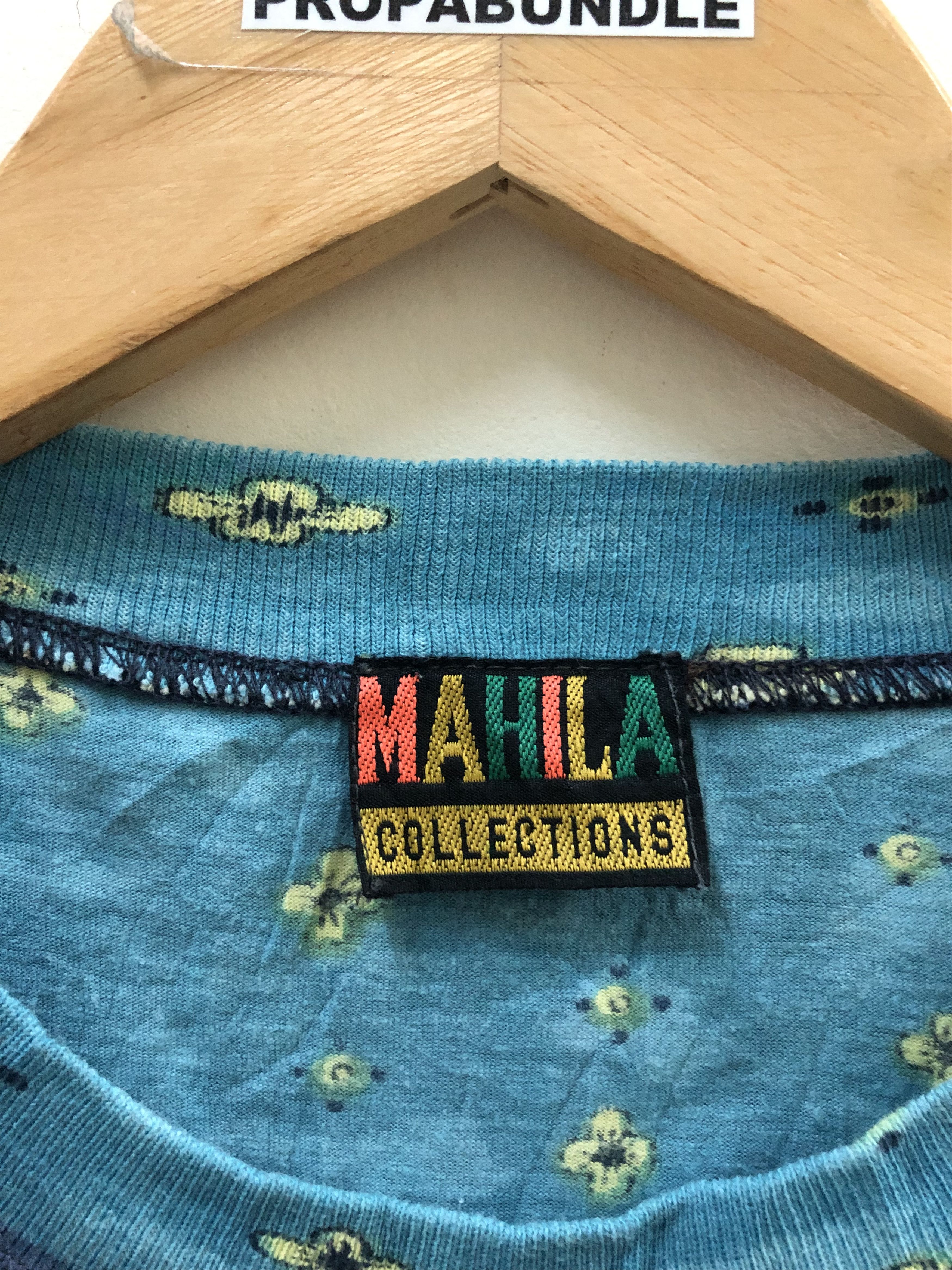 Japanese Brand Mahila Collections Art Tshirt Size US XL / EU 56 / 4 - 3 Thumbnail