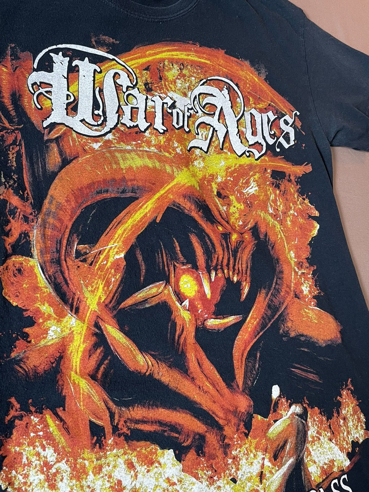 Band Tees × Vintage Vintage War of Ages Band Tee Size US M / EU 48-50 / 2 - 3 Thumbnail