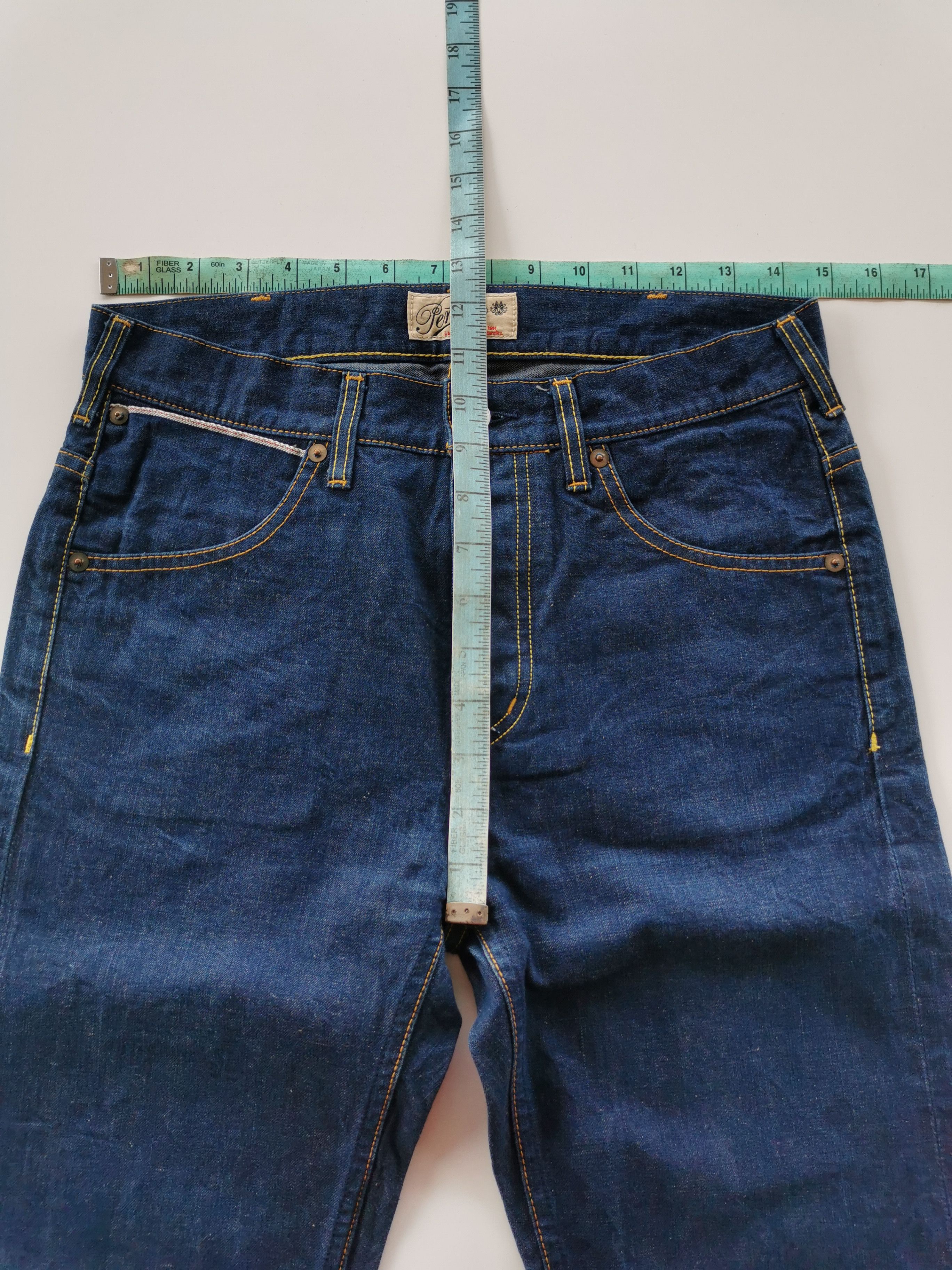 Iron Heart Pensee Japan Selvedge Denim (Iron Heart/Momotaro Style) 29 Size US 29 - 11 Thumbnail