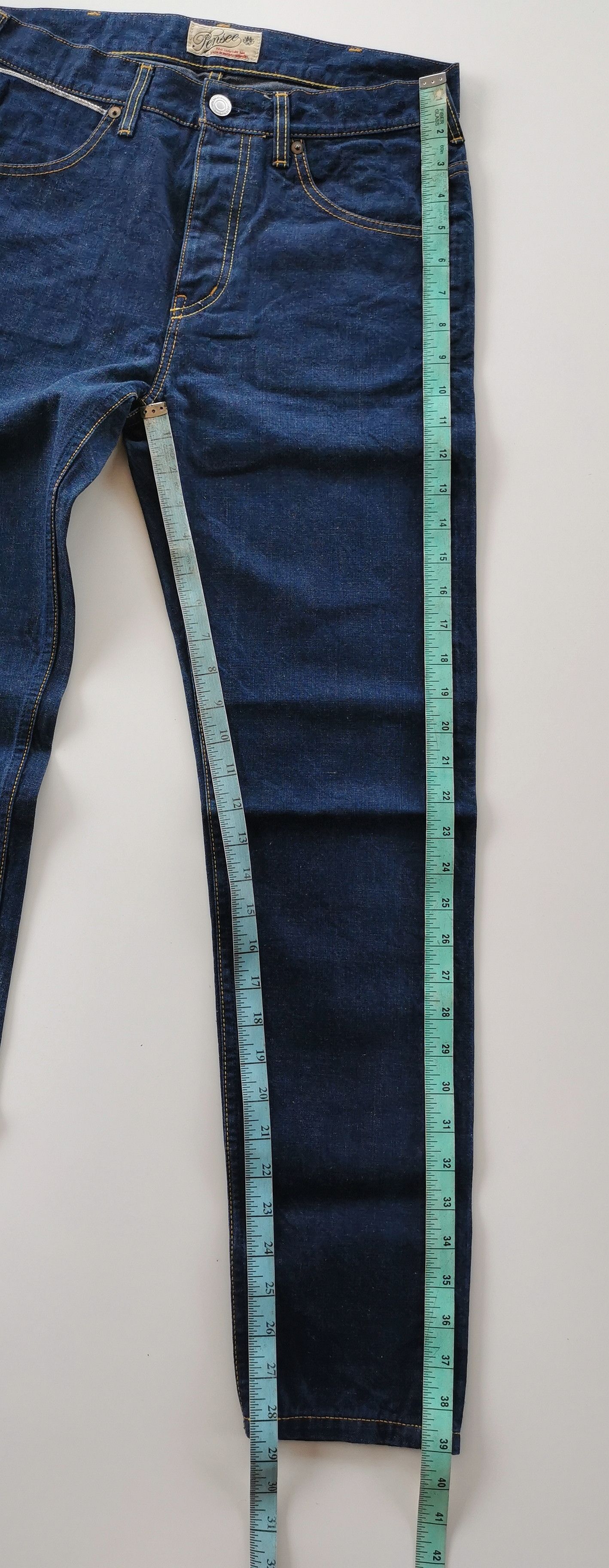 Iron Heart Pensee Japan Selvedge Denim (Iron Heart/Momotaro Style) 29 Size US 29 - 12 Thumbnail