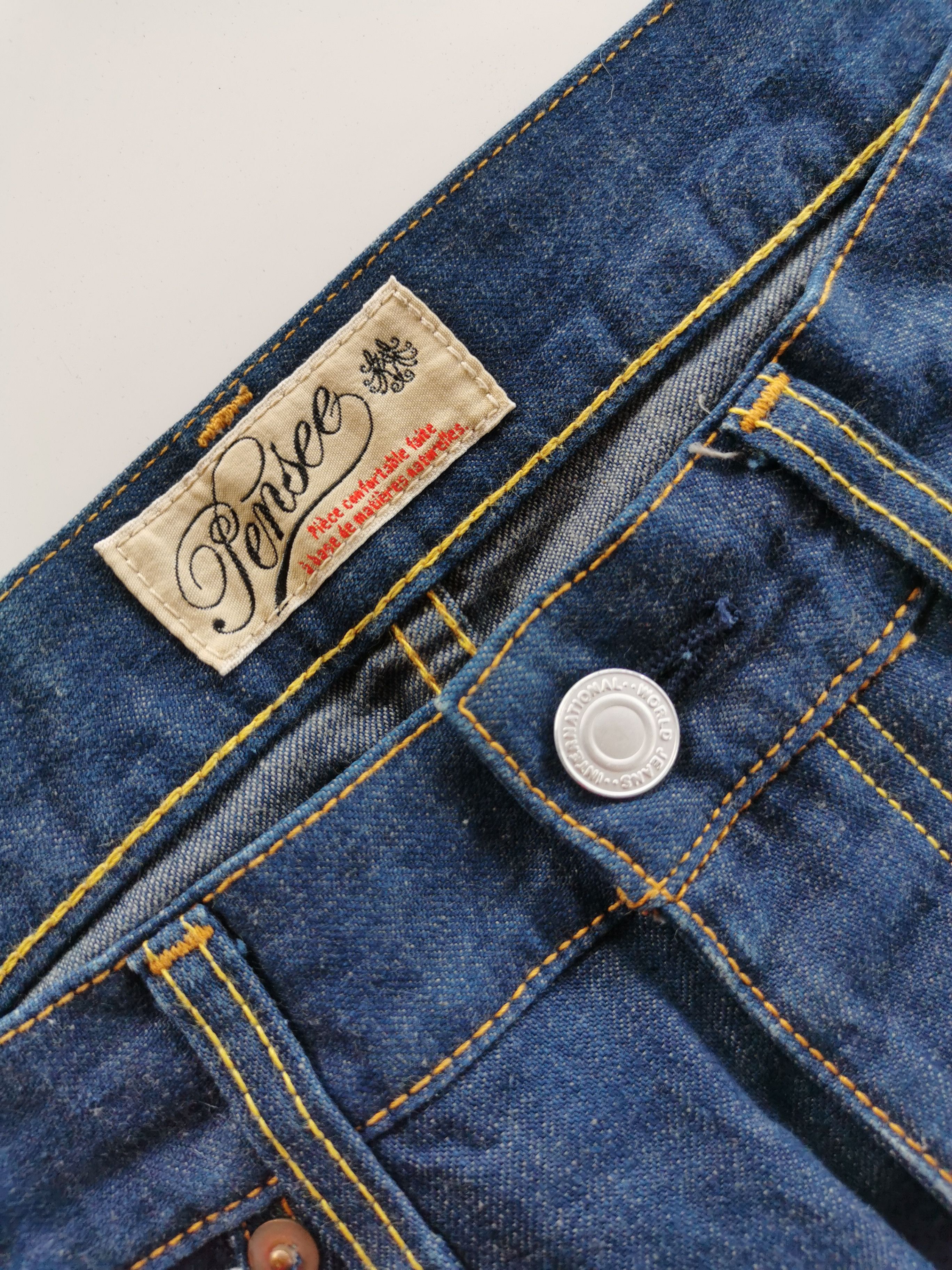 Iron Heart Pensee Japan Selvedge Denim (Iron Heart/Momotaro Style) 29 Size US 29 - 9 Thumbnail