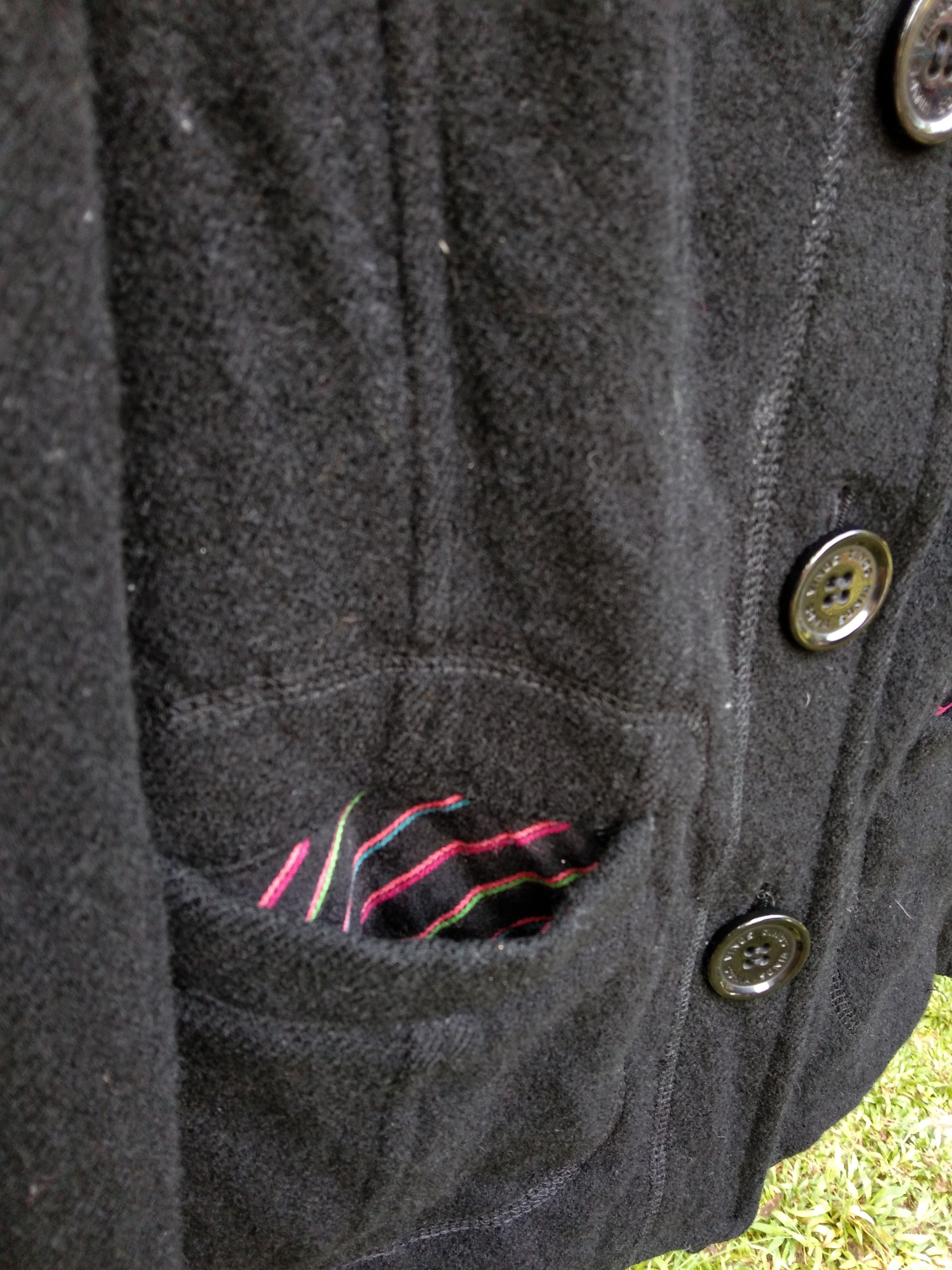 Designer × Sonia Rykiel VINTAGE SONIA RYKIEL COAT Size XS / US 0-2 / IT 36-38 - 7 Thumbnail