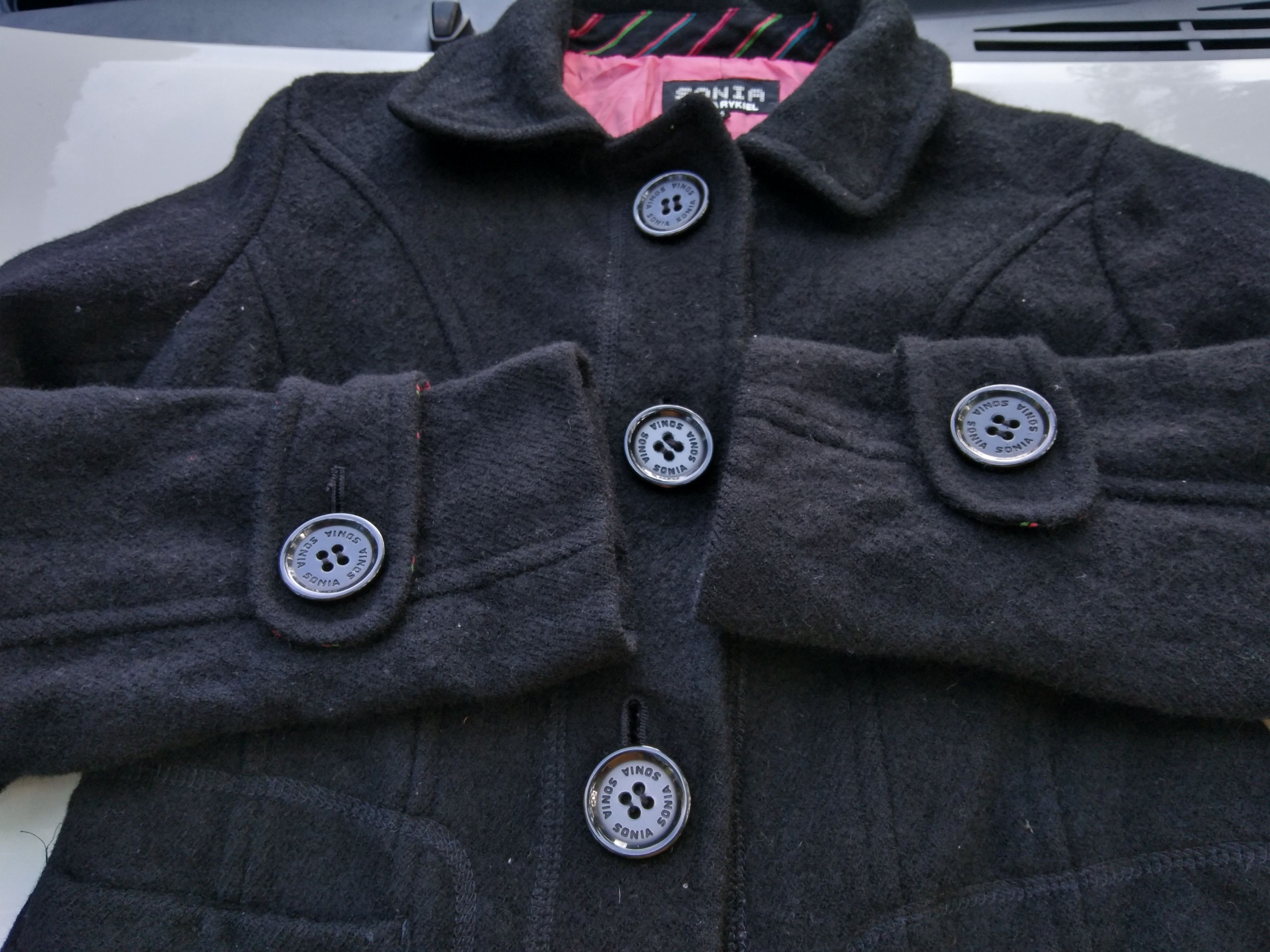 Designer × Sonia Rykiel VINTAGE SONIA RYKIEL COAT Size XS / US 0-2 / IT 36-38 - 5 Thumbnail
