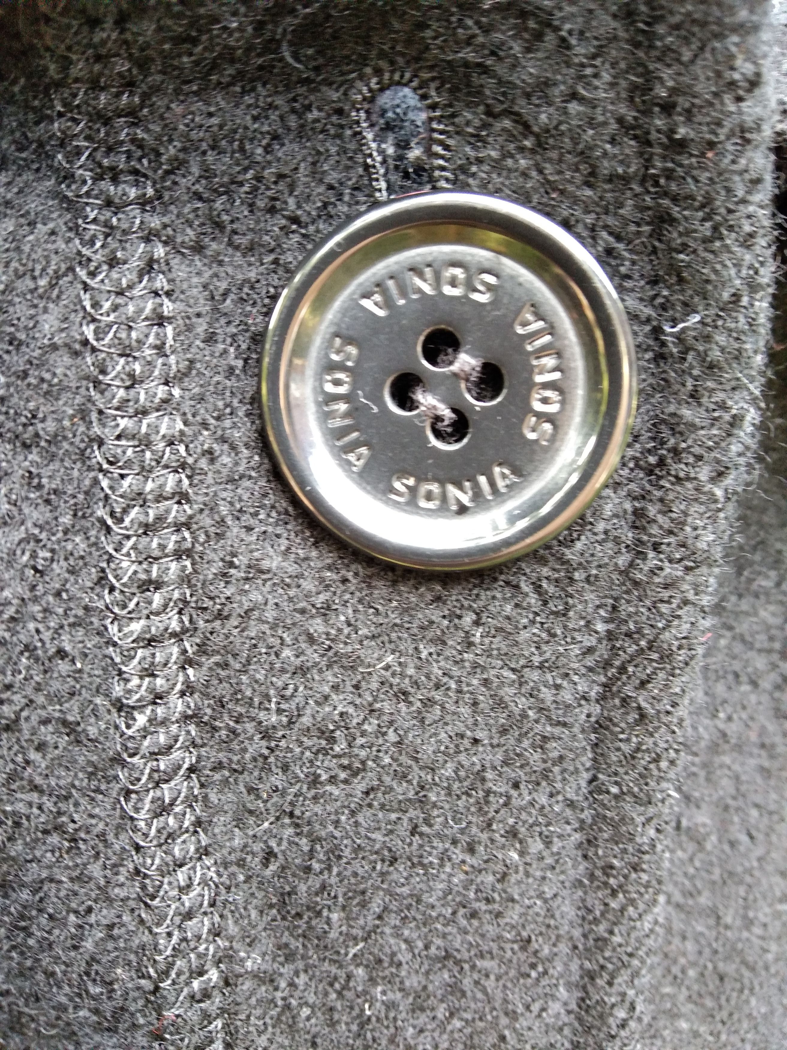 Designer × Sonia Rykiel VINTAGE SONIA RYKIEL COAT Size XS / US 0-2 / IT 36-38 - 8 Thumbnail