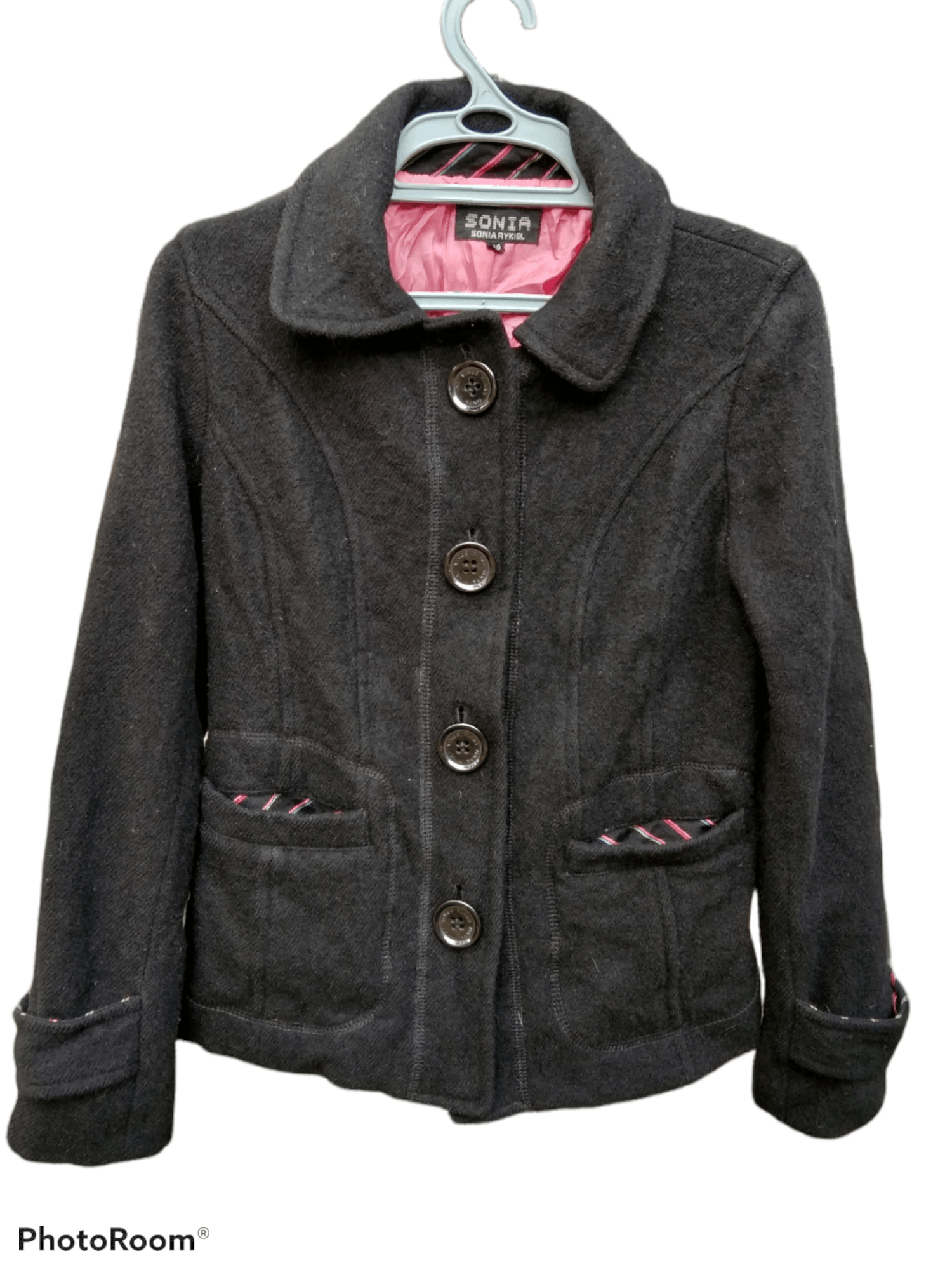 Designer × Sonia Rykiel VINTAGE SONIA RYKIEL COAT Size XS / US 0-2 / IT 36-38 - 2 Thumbnail