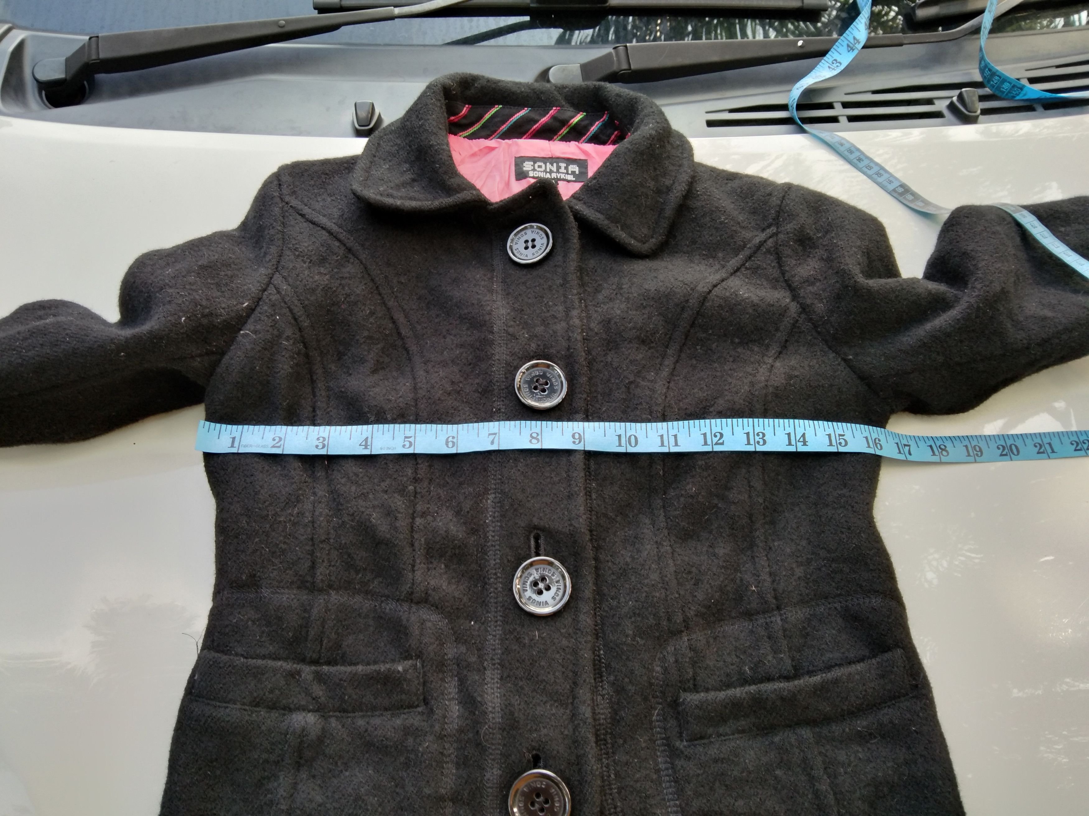 Designer × Sonia Rykiel VINTAGE SONIA RYKIEL COAT Size XS / US 0-2 / IT 36-38 - 14 Thumbnail