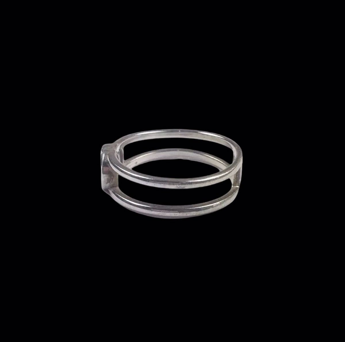 Gucci ⏰Final Drop🔥Gucci Silver GG Logo Ring Size 14 Size ONE SIZE - 4 Thumbnail