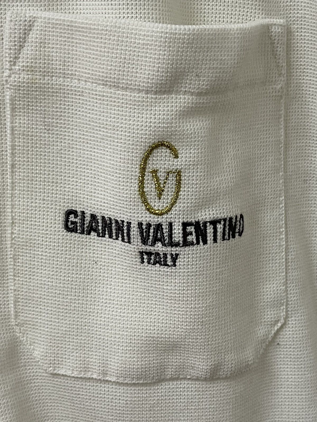 Gianni Valentino × Japanese Brand × Vintage Vintage Gianni Valentino Single Pocket Tshirt Size US M / EU 48-50 / 2 - 3 Thumbnail