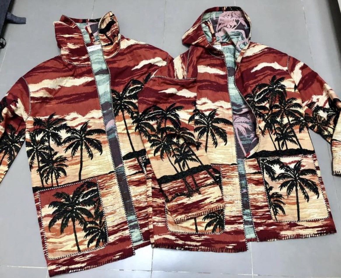 Saint Laurent Paris 16SS Hooded Baja Sunset Cardigan sz S Size US S / EU 44-46 / 1 - 6 Thumbnail