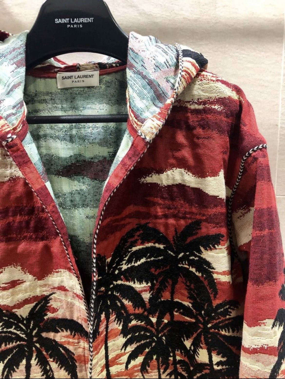 Saint Laurent Paris 16SS Hooded Baja Sunset Cardigan sz S Size US S / EU 44-46 / 1 - 2 Thumbnail