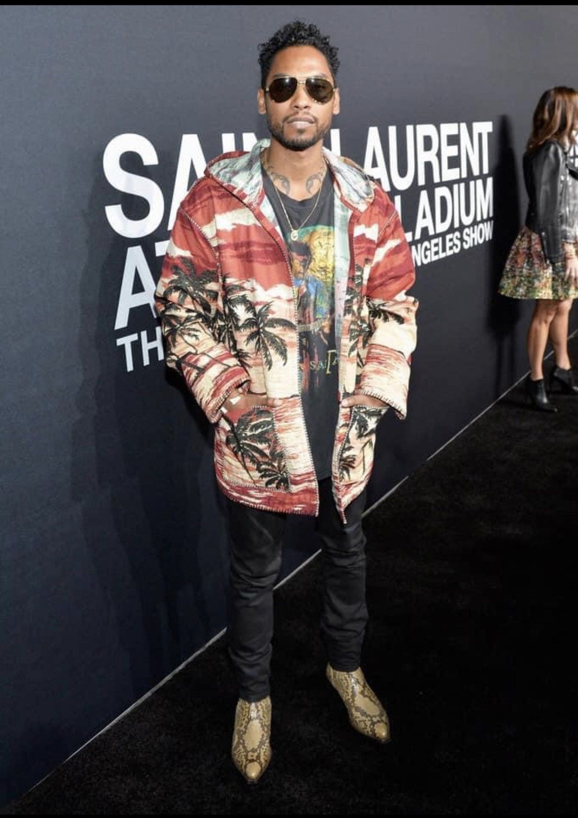 Saint Laurent Paris 16SS Hooded Baja Sunset Cardigan sz S Size US S / EU 44-46 / 1 - 10 Thumbnail