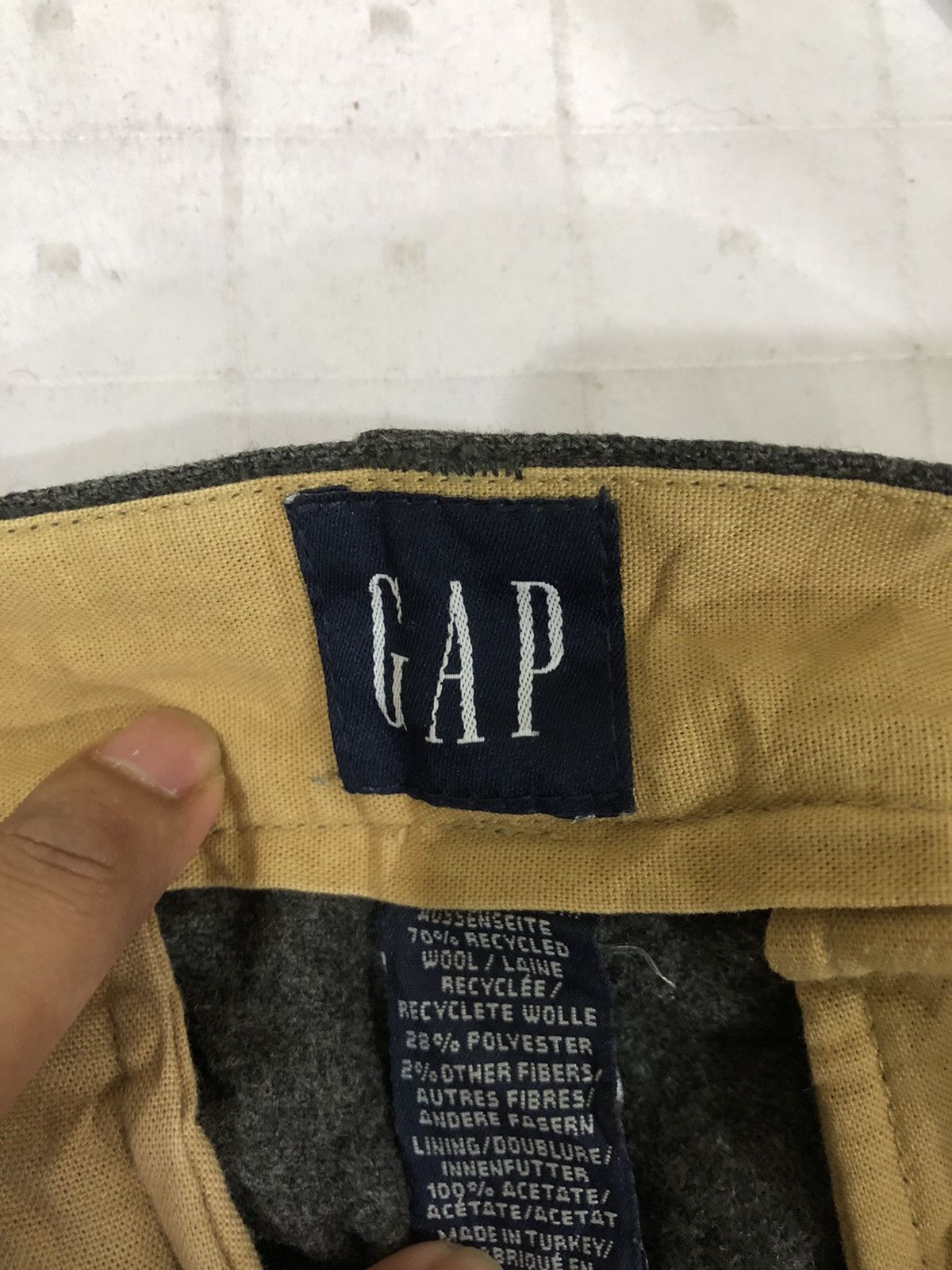 Gap Vintage Gap Wool Casual Pant Size US 30 / EU 46 - 7 Thumbnail