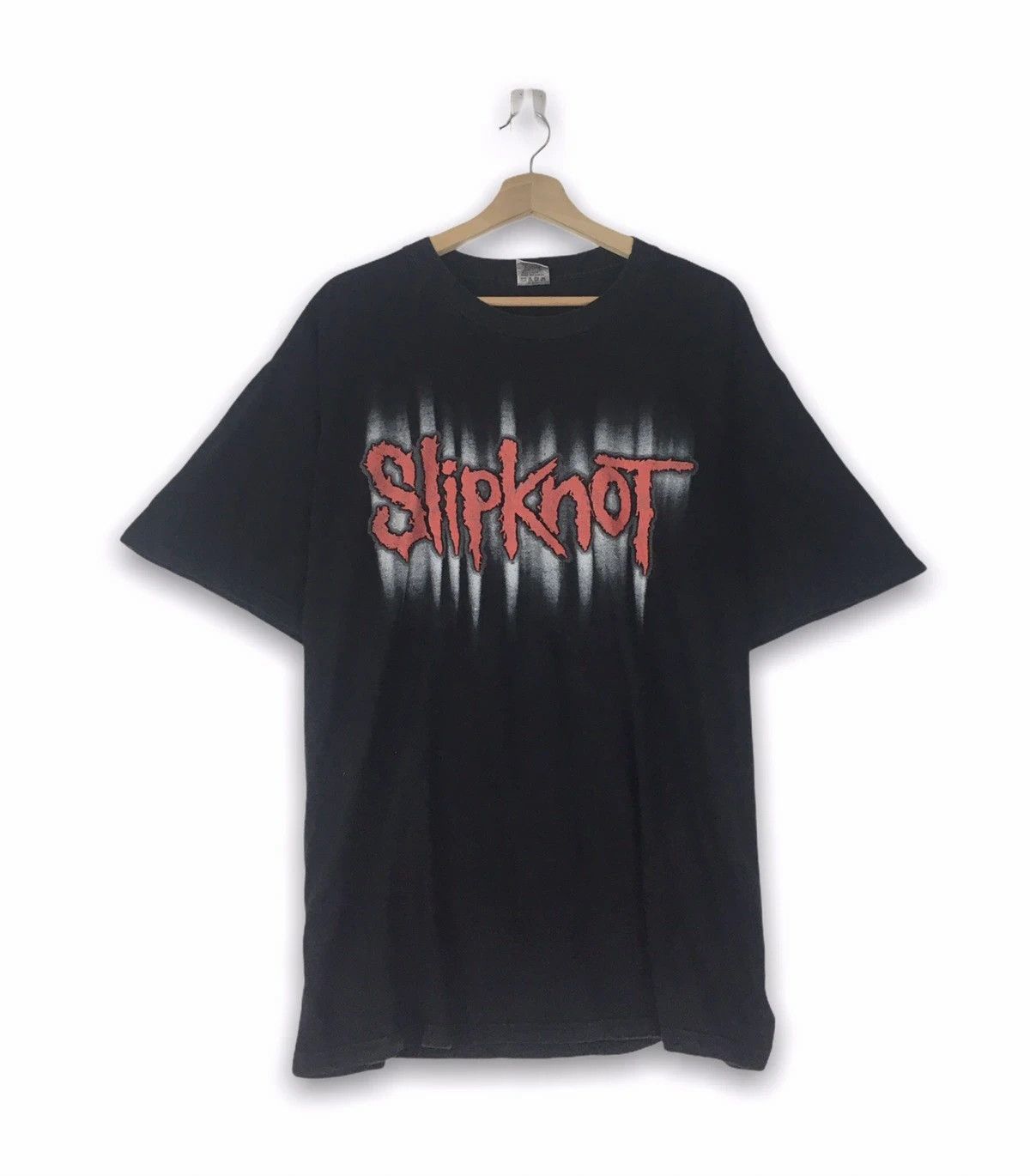 T-shirt Slipknot Vintage Très Rare - Édition 2001 - Taille XL - Noir - Occasion Très Bon état