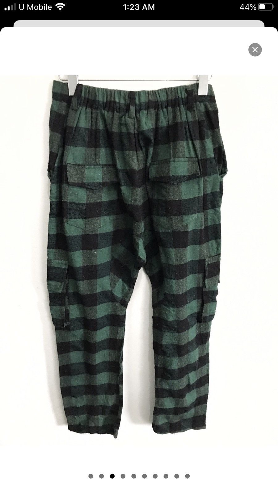 Japanese Brand Japanese Brand Speed Orange Green Tartan Pants Size US 30 / EU 46 - 2 Thumbnail