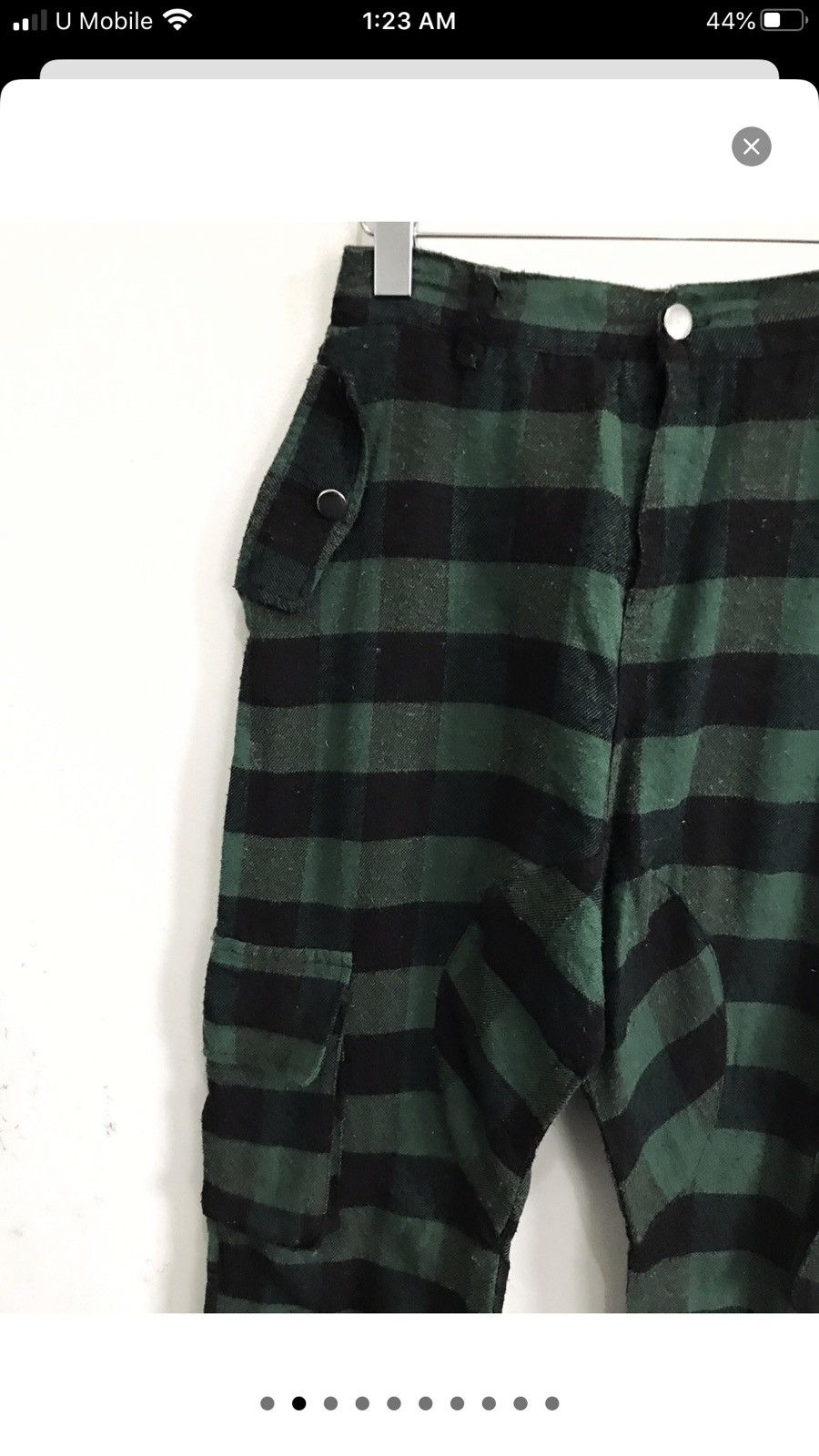 Japanese Brand Japanese Brand Speed Orange Green Tartan Pants Size US 30 / EU 46 - 3 Thumbnail