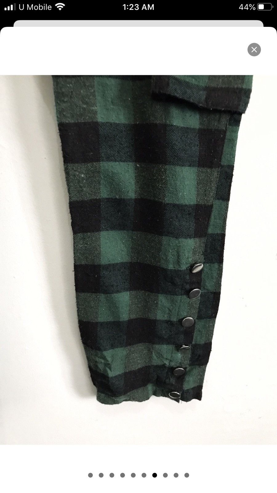 Japanese Brand Japanese Brand Speed Orange Green Tartan Pants Size US 30 / EU 46 - 7 Thumbnail