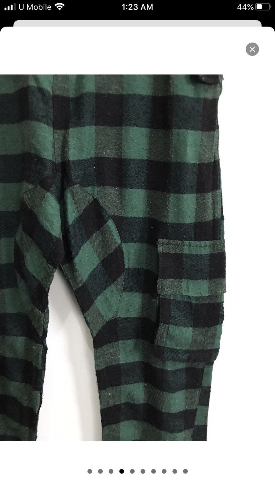 Japanese Brand Japanese Brand Speed Orange Green Tartan Pants Size US 30 / EU 46 - 4 Thumbnail