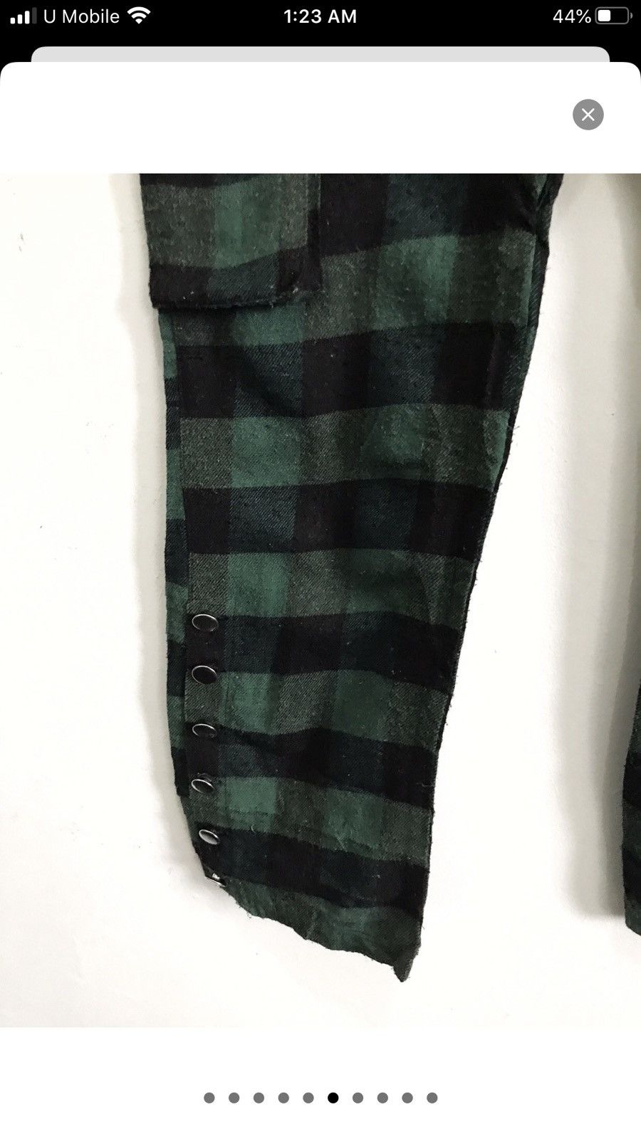 Japanese Brand Japanese Brand Speed Orange Green Tartan Pants Size US 30 / EU 46 - 6 Thumbnail