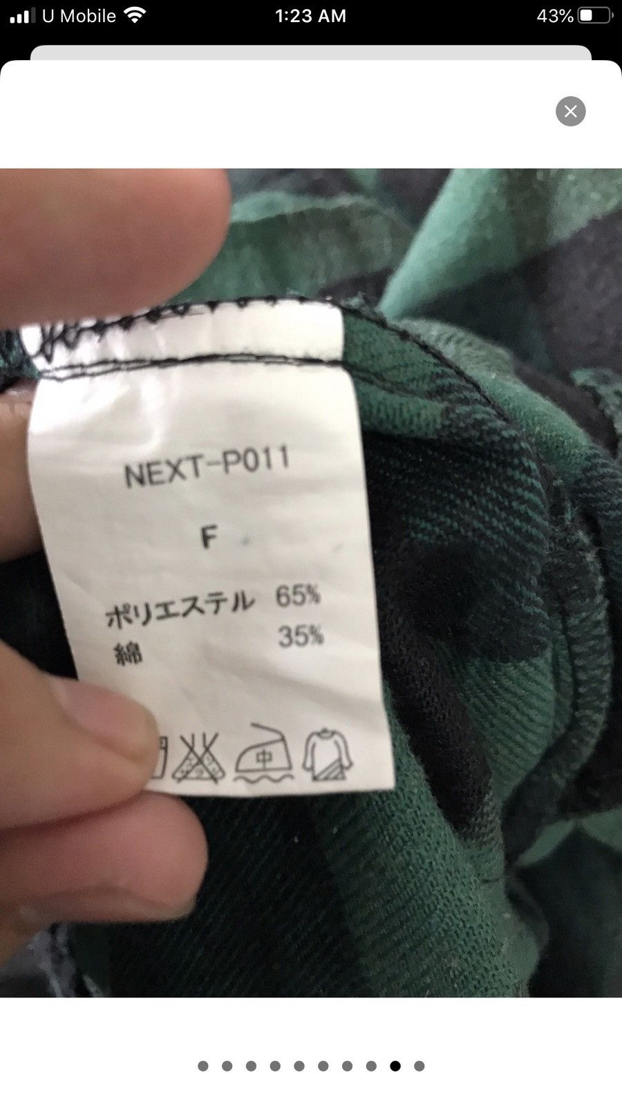 Japanese Brand Japanese Brand Speed Orange Green Tartan Pants Size US 30 / EU 46 - 9 Thumbnail