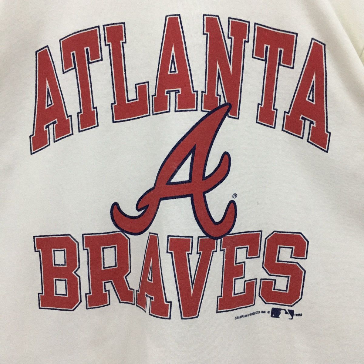 Champion Rare Vintage 1993 Champion x Atlanta Braves MLB Tshirt Size US S / EU 44-46 / 1 - 6 Thumbnail