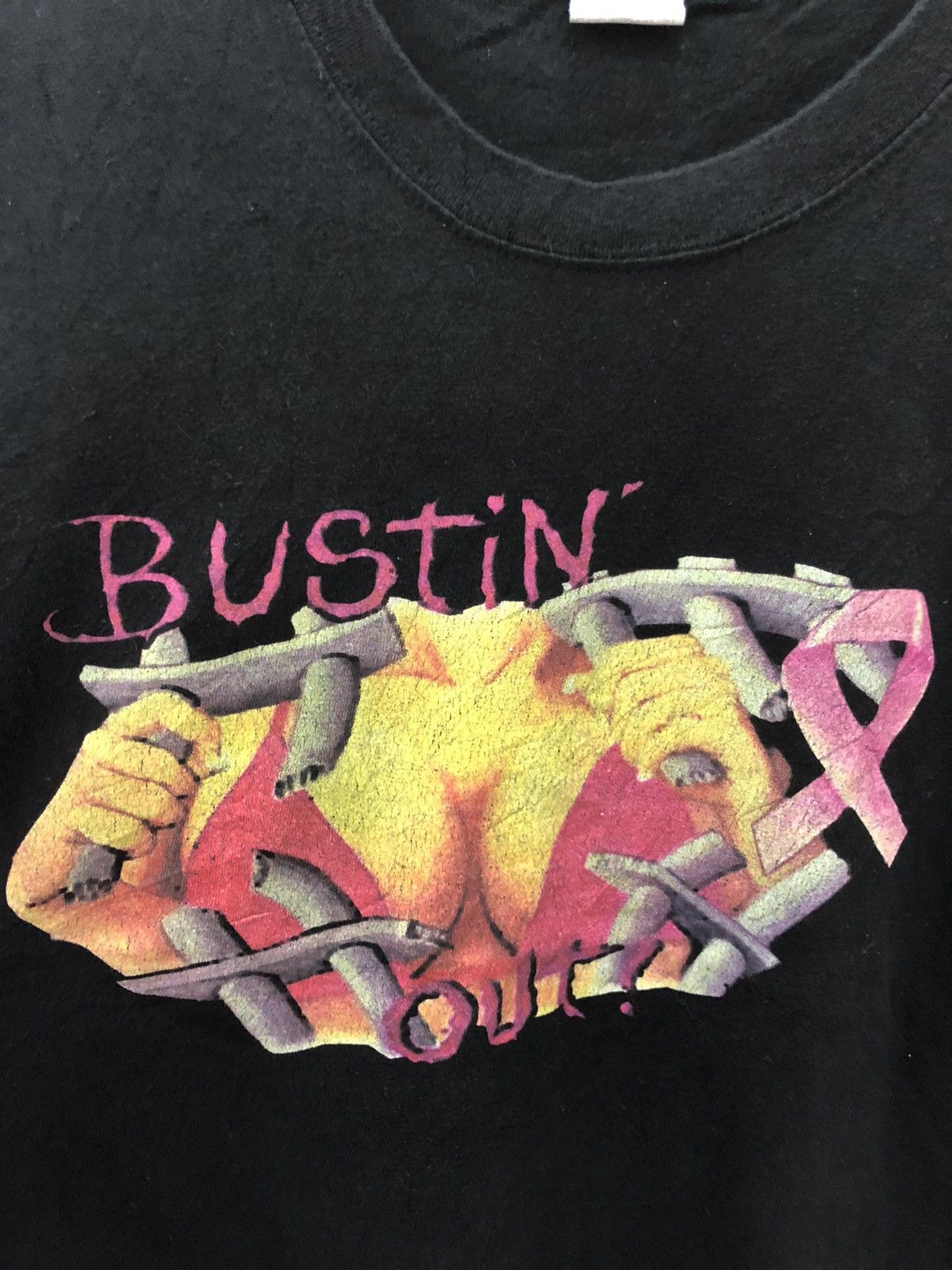 Band Tees Bustin Out tees with Sexy women printed size L Size L / US 10 / IT 46 - 2 Thumbnail