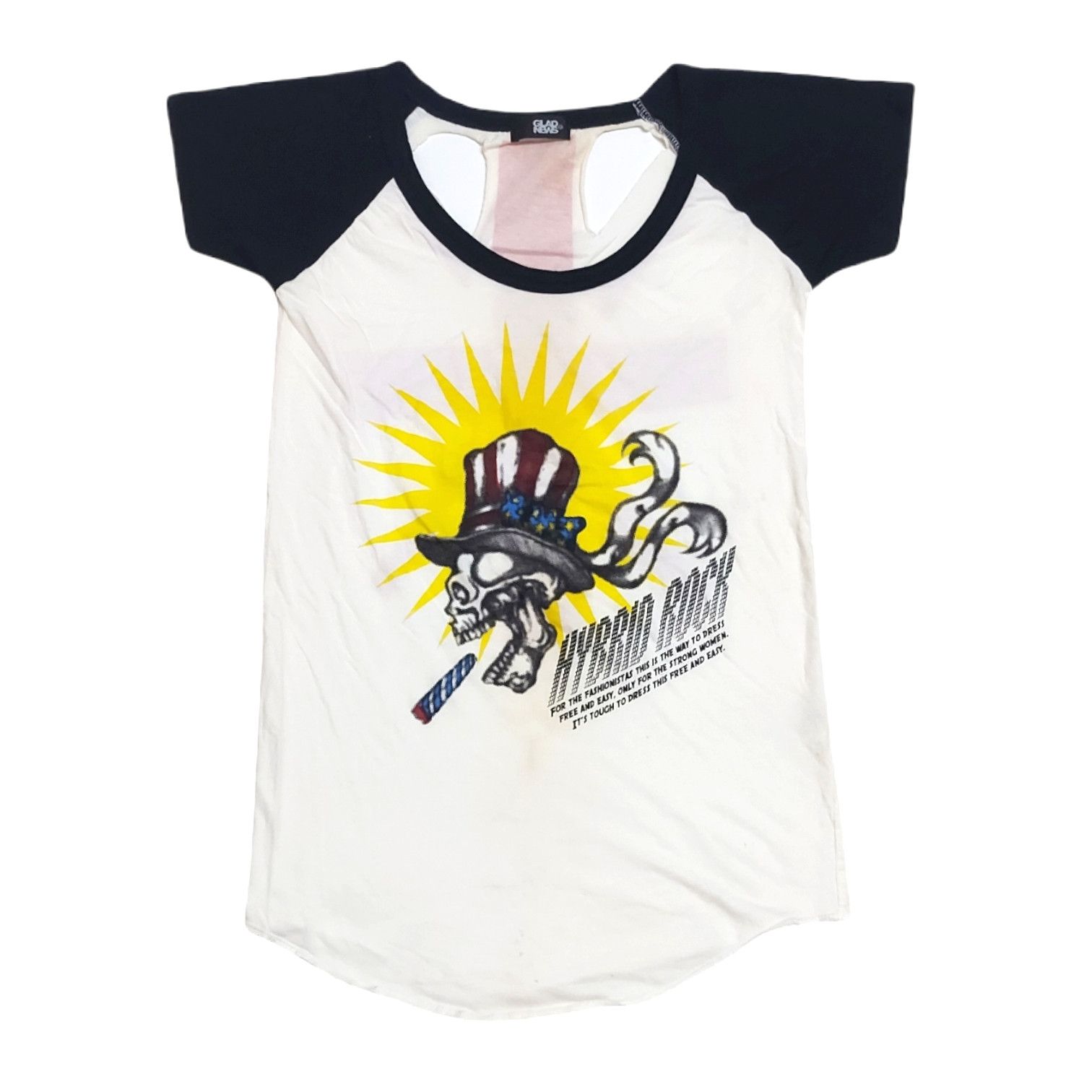 Japanese Brand × Seditionaries RARE! GLAD NEWS JAPAN SKULL SEDITIONARIES PUNK STYLE Size S / US 4 / IT 40 - 1 Thumbnail