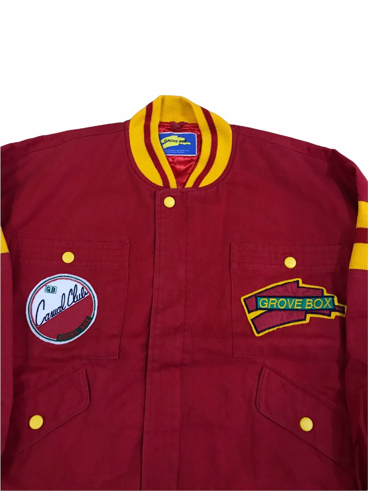 Vintage Vintage 1985 Generation Grove Box Grace Cotton Bomber Size US M / EU 48-50 / 2 - 6 Thumbnail