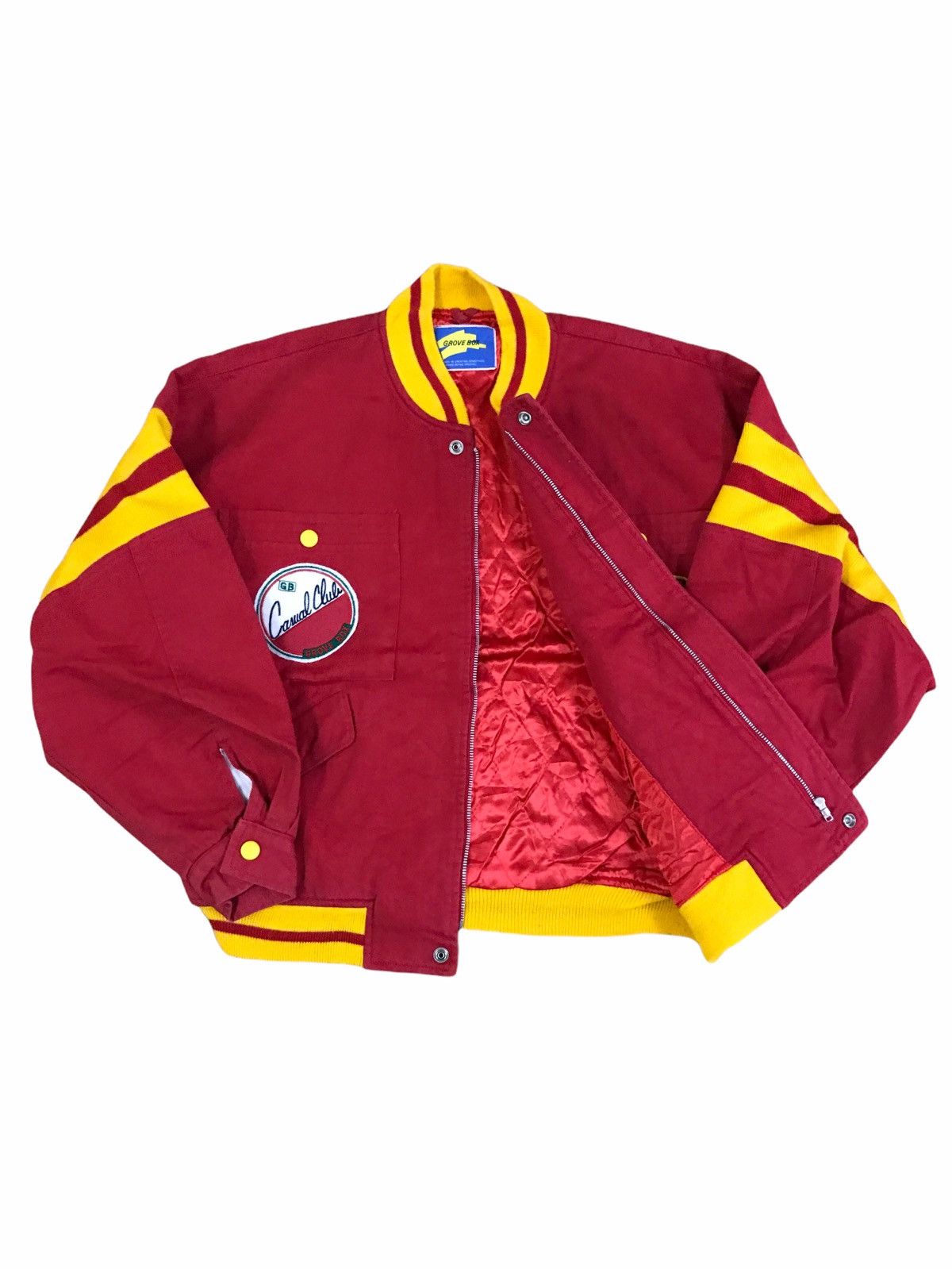 Vintage Vintage 1985 Generation Grove Box Grace Cotton Bomber Size US M / EU 48-50 / 2 - 4 Thumbnail
