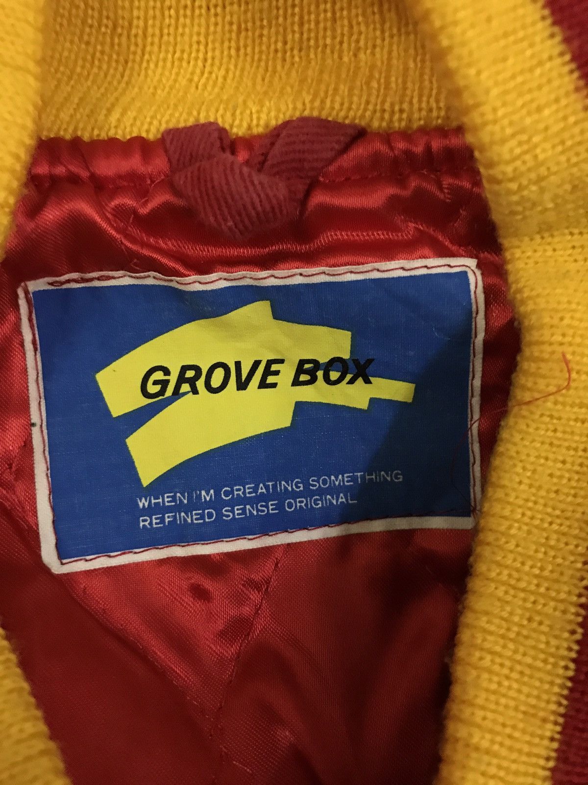 Vintage Vintage 1985 Generation Grove Box Grace Cotton Bomber Size US M / EU 48-50 / 2 - 9 Thumbnail