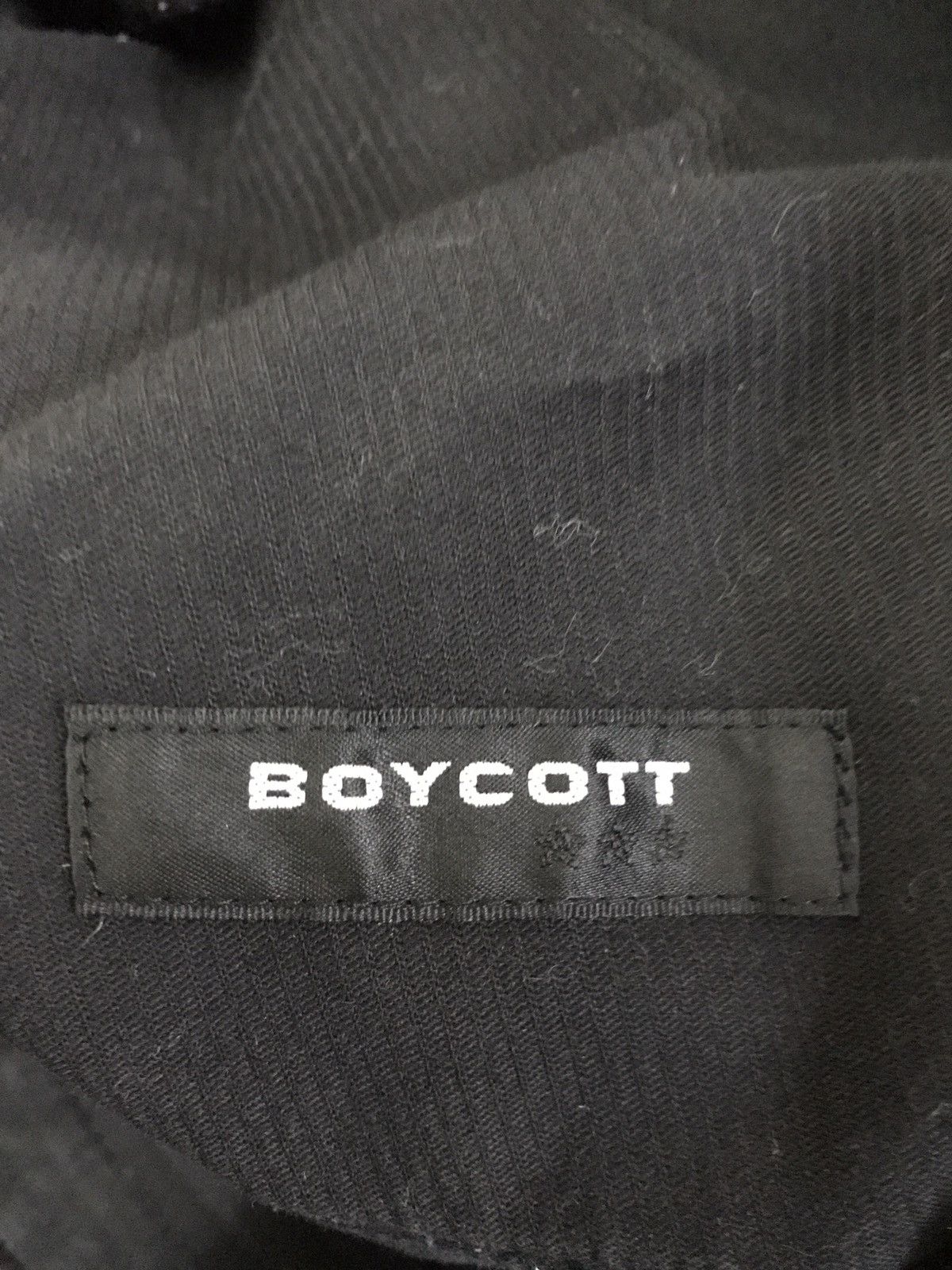 Boycott Japanese Brand Boycott Black Multipocket Cargo Zipper Pants Size US 28 / EU 44 - 6 Thumbnail