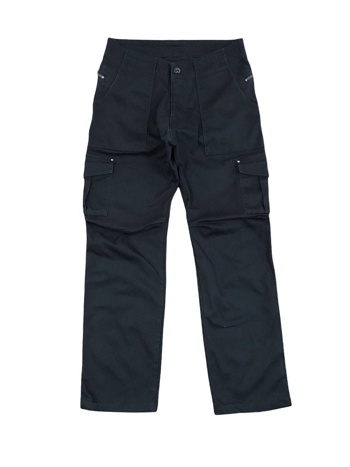 Boycott Japanese Brand Boycott Black Multipocket Cargo Zipper Pants Size US 28 / EU 44 - 1 Thumbnail
