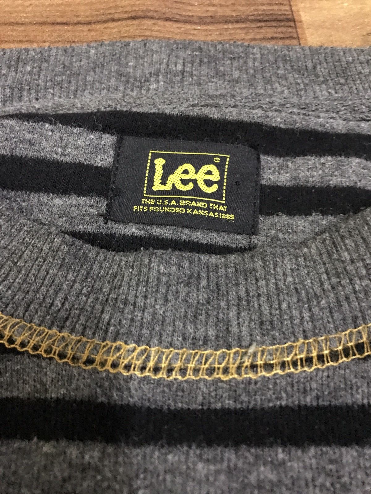 Lee × Vintage Vintage Lee Stripes Sweatshirt Size US M / EU 48-50 / 2 - 4 Thumbnail