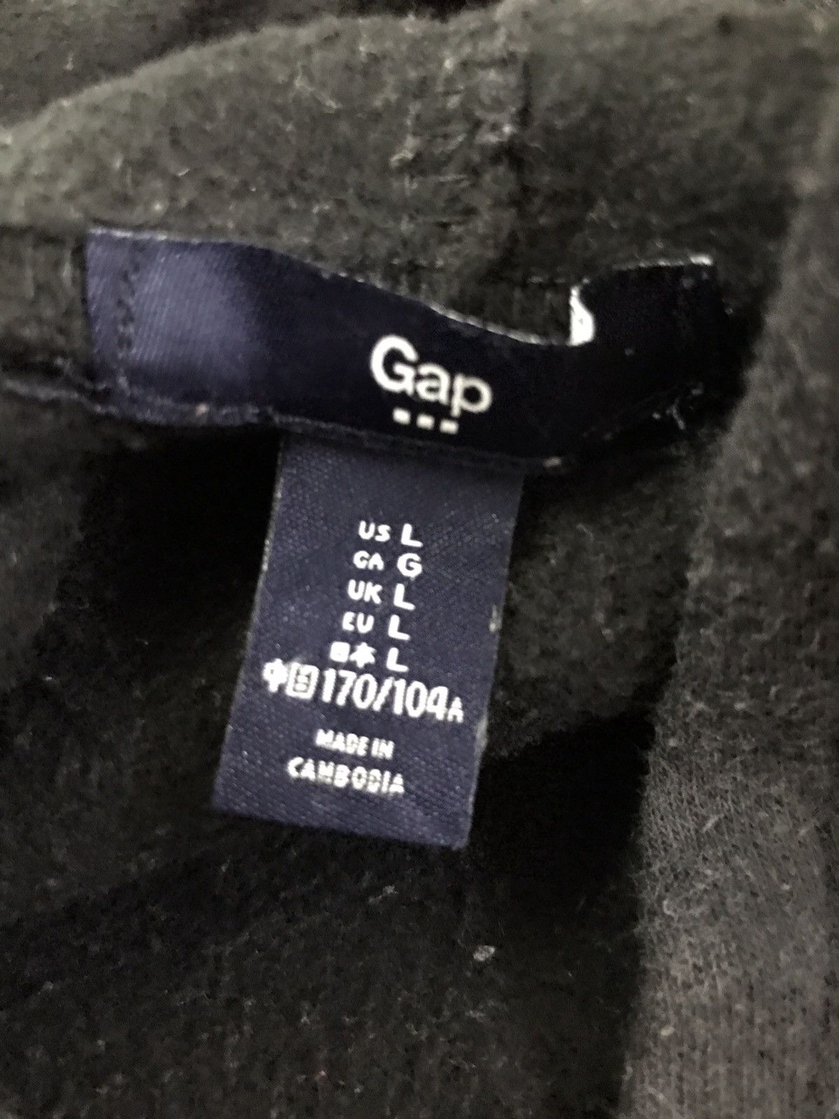 Gap Vintage GAP Big Logo Hoodie Sweatshirt Kanye West Style Size US M / EU 48-50 / 2 - 6 Thumbnail