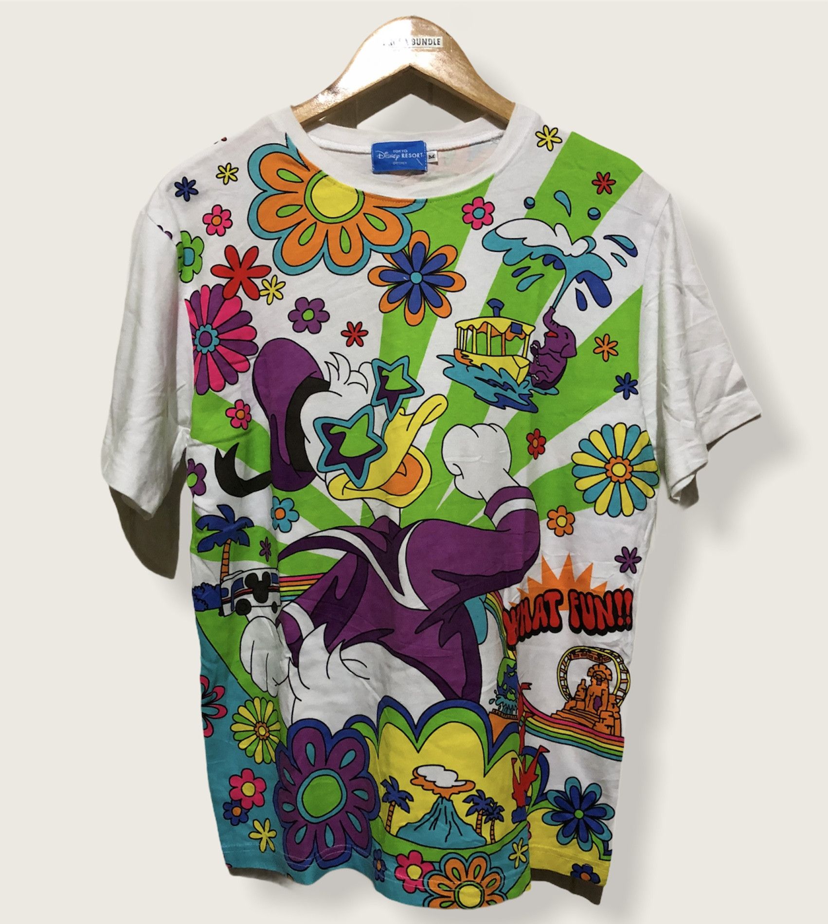 Cartoon Network Rare Donald Duck Fullprint Tshirt Size US M / EU 48-50 / 2 - 1 Thumbnail