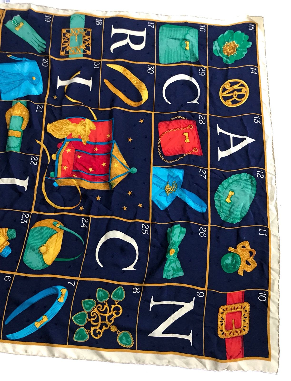 Nina Ricci Silk Big Scarf Size ONE SIZE - 3 Thumbnail