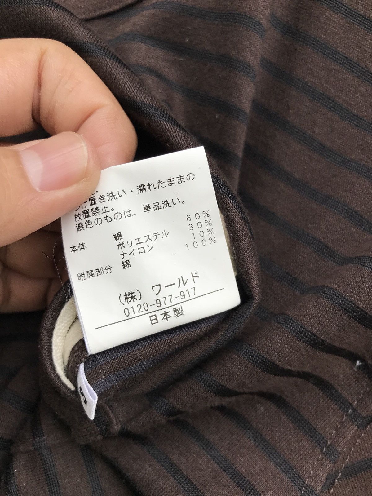 Takeo Kikuchi Made In Japan Takeo Kikuchi Stripes Pocket Tees Size US M / EU 48-50 / 2 - 5 Thumbnail