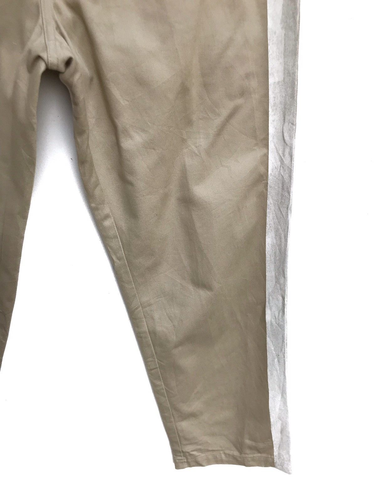 Japanese Brand Japanese Brand B⚡️aitone. Side Tape Paint Khakis Pants Size US 33 - 9 Thumbnail