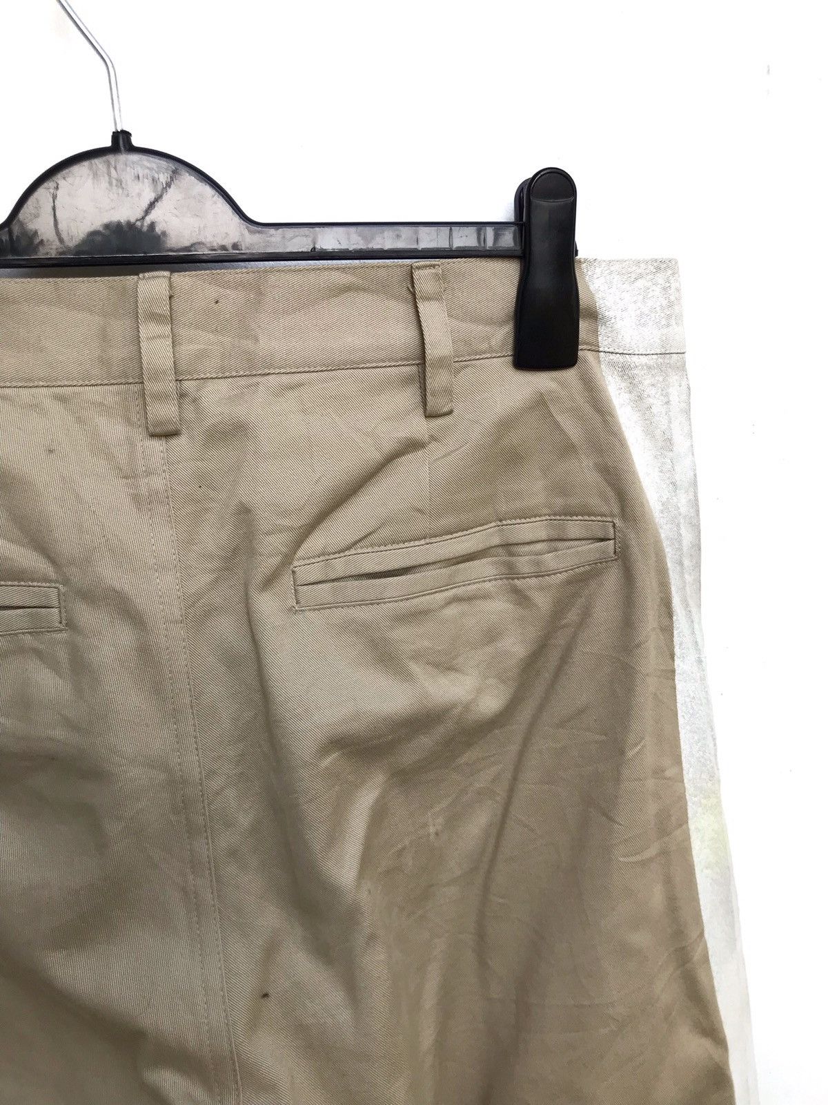 Japanese Brand Japanese Brand B⚡️aitone. Side Tape Paint Khakis Pants Size US 33 - 8 Thumbnail