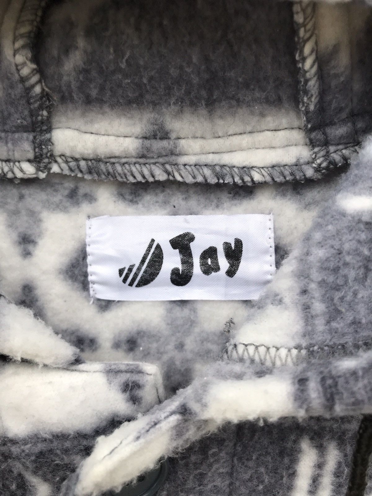 Japanese Brand Japanese Brand Jay All Over Print Fleece Hoodie Jacket Size US M / EU 48-50 / 2 - 3 Thumbnail