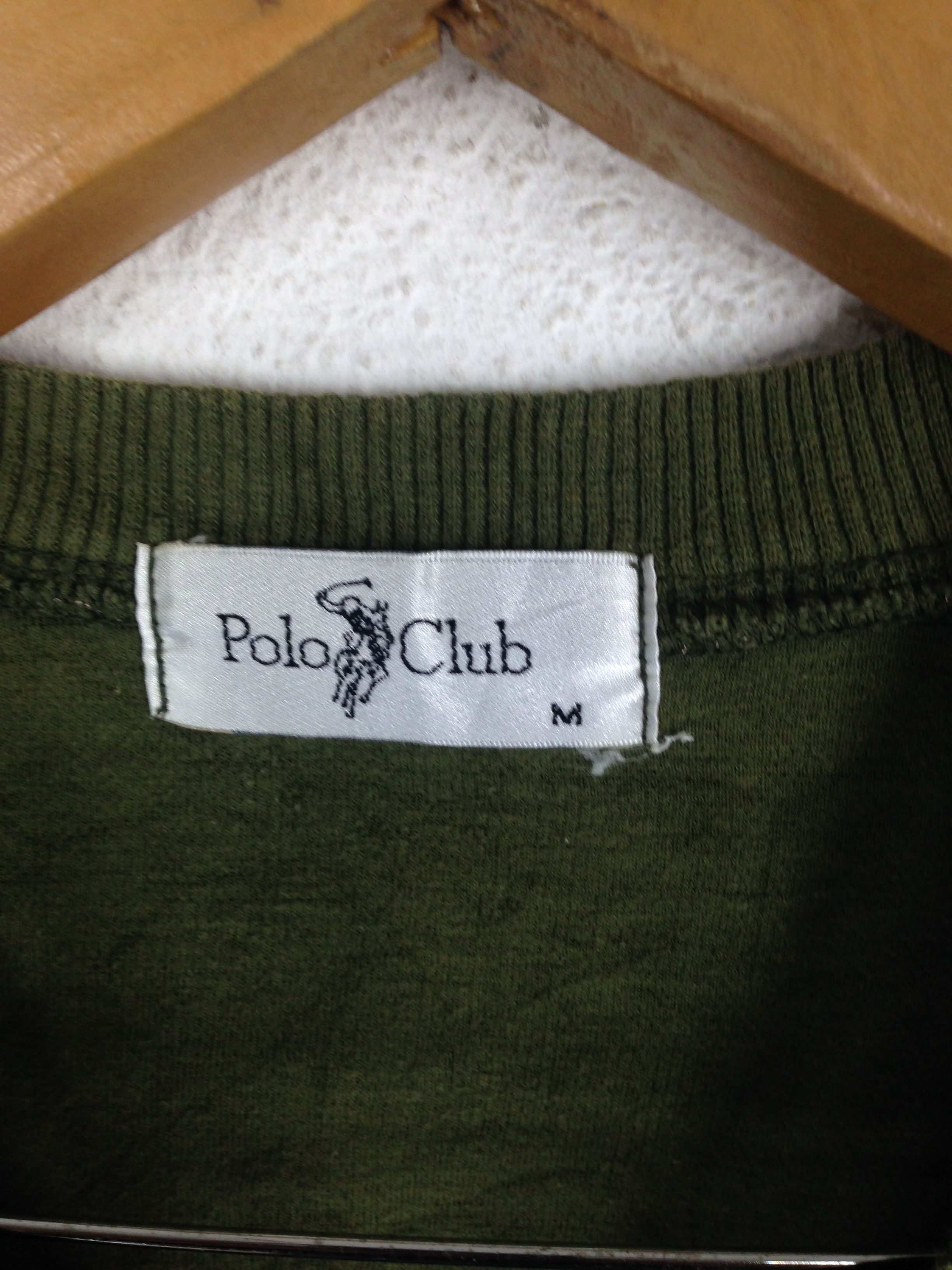 Beverly Hills Polo Club Rare!!! polo club Spells Out Big Logo Sweatshirt Size M Size US M / EU 48-50 / 2 - 3 Thumbnail