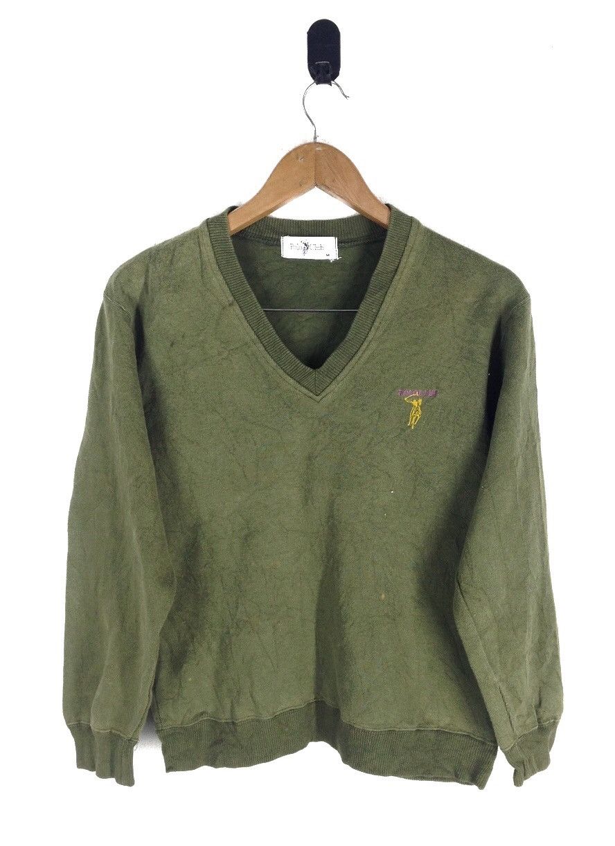 Beverly Hills Polo Club Rare!!! polo club Spells Out Big Logo Sweatshirt Size M Size US M / EU 48-50 / 2 - 1 Thumbnail
